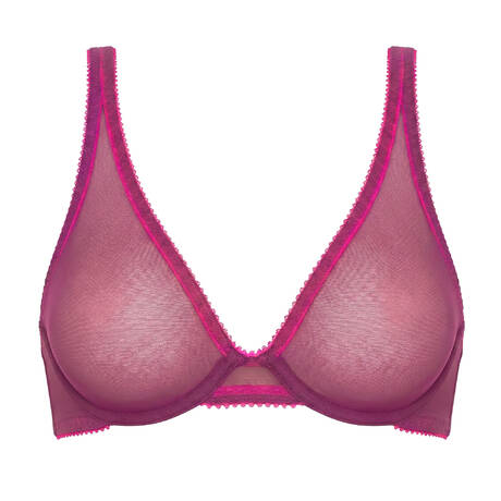 DORA LARSEN Triangle bra Luna Purple