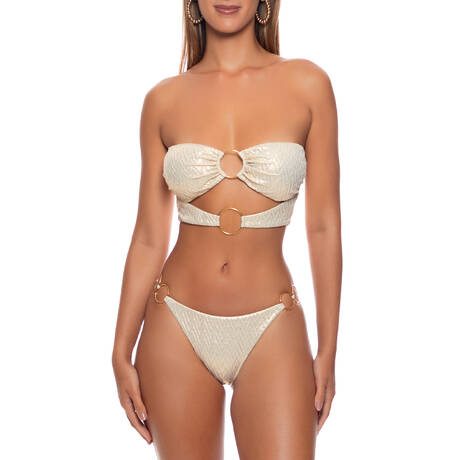 2 pieces set LULI FAMA Liquid Voltage Gold