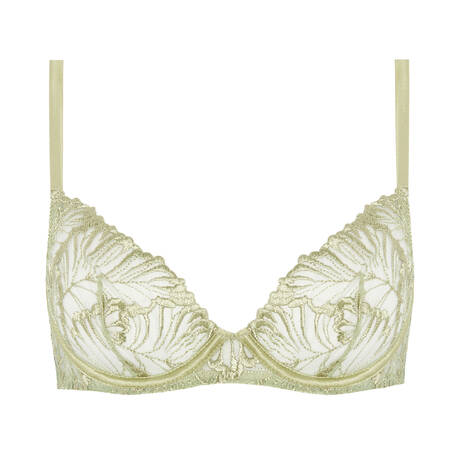 COCO DE MER Demi-cup bra Laurel Pistachio
