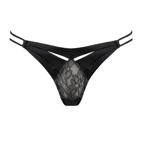 LIVY Silk Open brief Street of Fire Black