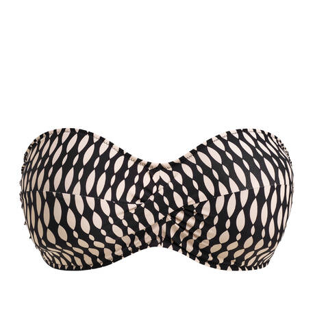 FANTASIE Bandeau bikini top Shell Bay Desert Blush