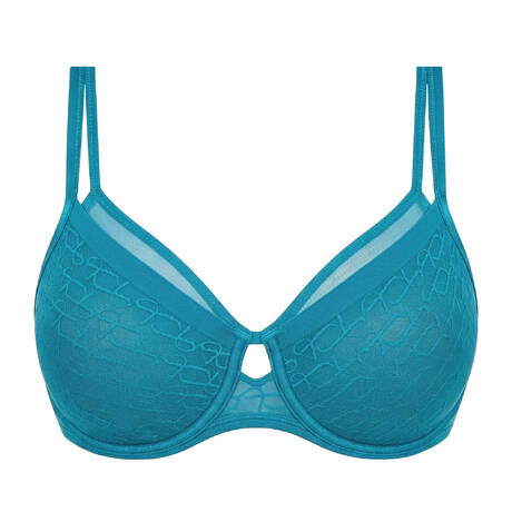 TRIUMPH Soutien-gorge minimiseur en dentelle Signature Sheer Arizona Blue