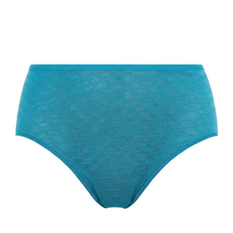 TRIUMPH Culotte haute en dentelle Signature Sheer Arizona Blue