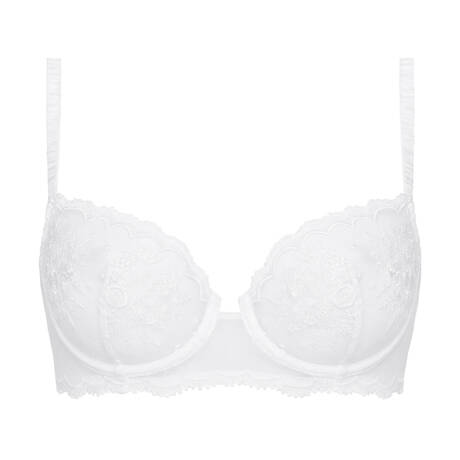 SIMONE PÉRÈLE Demi-cup bra Intrigue White