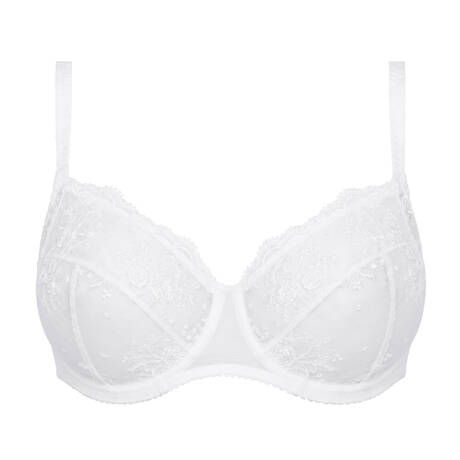 SIMONE PÉRÈLE Full-cup bra Intrigue White
