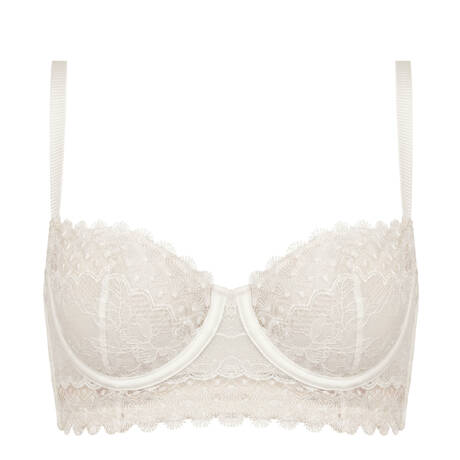 SIMONE PÉRÈLE Lace Bustier Radieuse Nude