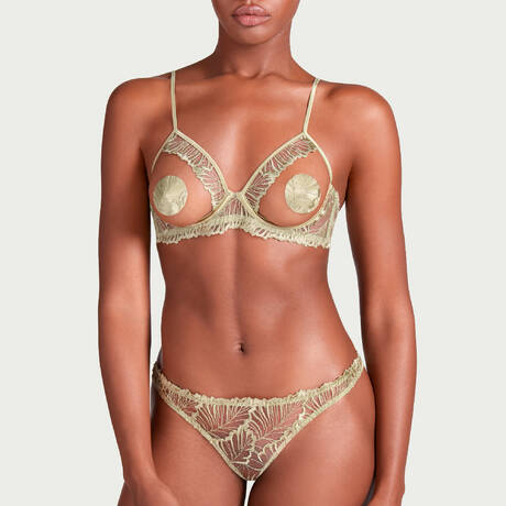 2 pieces set COCO DE MER Laurel Pistachio