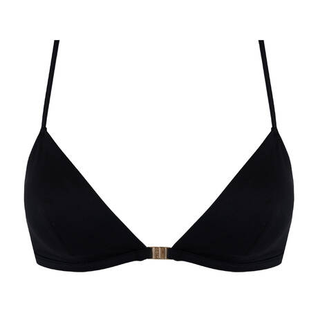 LIVY Haut de maillot de bain triangle ouverture frontale Bengal Beach Noir