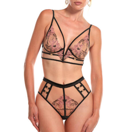2 pieces set PRELUDE Fior di Notte Black