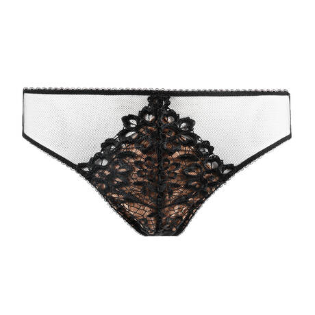 DITA VON TEESE Panty Dahlia Noir intense
