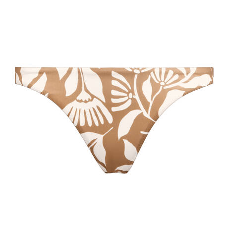 WATERCULT Brief bikini bottom Coastal Bohemia Sand Cotton