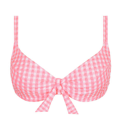 MARIE JO Underwire bikini top Mary Lynn Rose Gingham