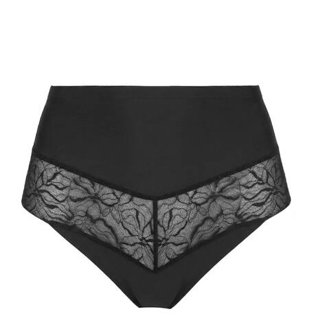 TRIUMPH High-waisted tummy control thong Comfort Contour Black
