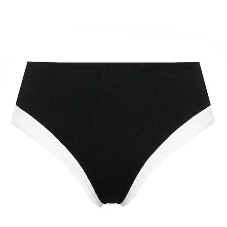 LIVIA Bas de maillot de bain culotte haute Zazie Sporades Noir