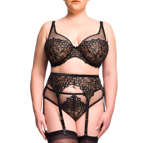 3 pieces set DITA VON TEESE Dahlia Noir intense