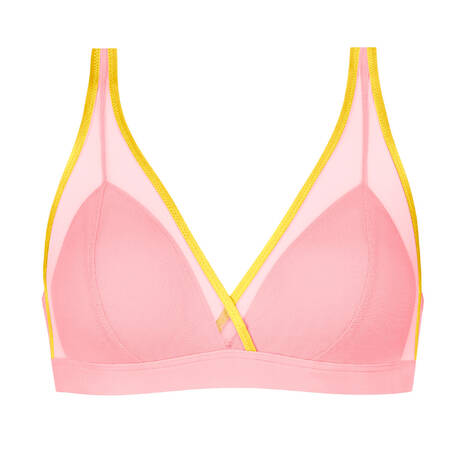 MEY Soutien-gorge triangle coques Poetry Almost Sheer Pink Nectar