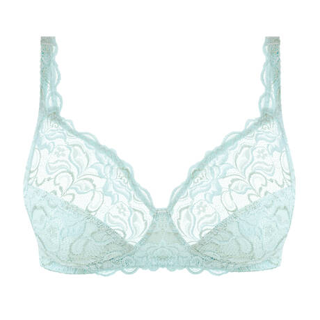 WACOAL Wireless bra lace Eglantine Celestial Blue