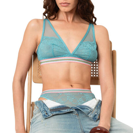 2 pieces set MEY Poetry Style Teal Dream