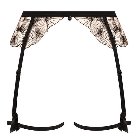 ATELIER AMOUR Garter belt Menu Plaisir Black