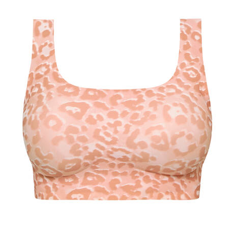 CHANTELLE Soutien-gorge brassière coques invisible Soft Stretch Power Leo Blush