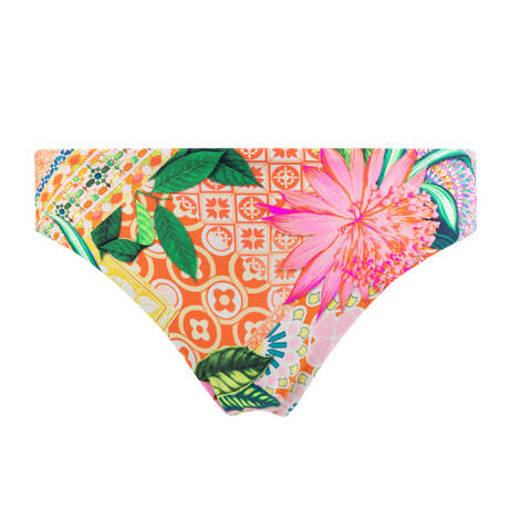 LULI FAMA Brief bikini bottom Opulent Eden Multicolor