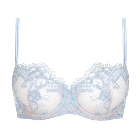I.D. SARRIERI Demi-cup bra Villa d'Este Baby Blue