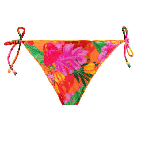 BANANA MOON Tie side brazilian bikini bottom Luma Alamea Orange