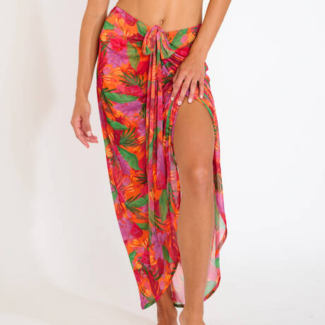 BANANA MOON Beach skirt sarong Lenai Alamea Orange