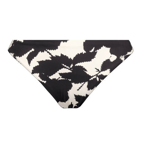 MARYAN MEHLHORN Brief bikini bottom Florascape Cream Black
