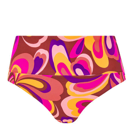 CHANTELLE Fold down high-waisted bikini bottom Vita Solar Psyche