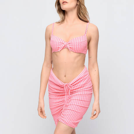 Ensemble 2 pièces MARIE JO Mary Lynn Rose Gingham