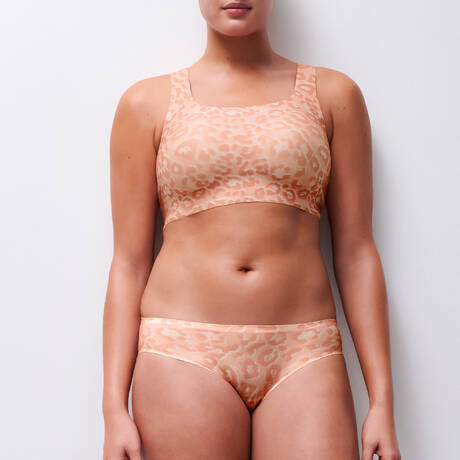 Ensemble 2 pièces Chantelle Soft Stretch Leo Blush