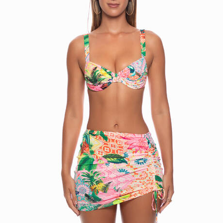 2 pieces set LULI FAMA Opulent Eden Multicolor