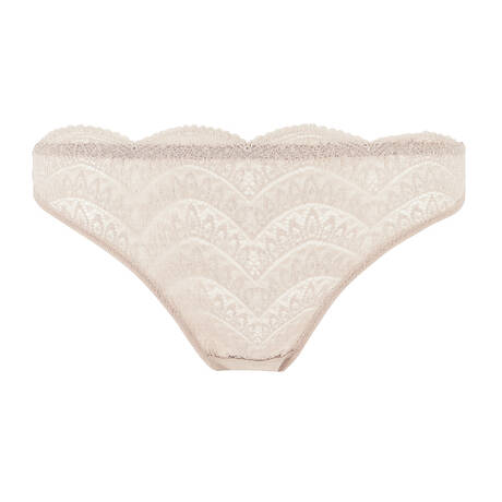 SIMONE PÉRÈLE Lace brief Karma Peau Rosée