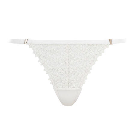 SHIKKOSA Thong Salma Off White
