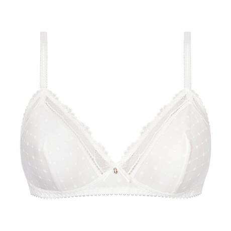 ANTIGEL Wireless bra Résille Bohème Ecru Nacre