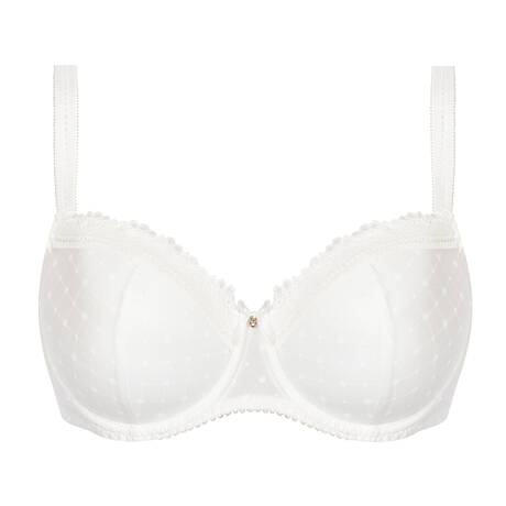 ANTIGEL Soutien-gorge coques bonnets profonds Résille Bohème Ecru Nacre