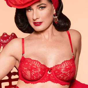 Dita Von Teese bras