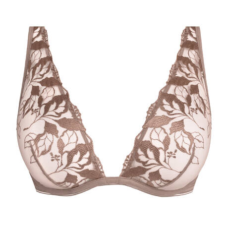 MAISON LEJABY Triangle bra Sin Fauve