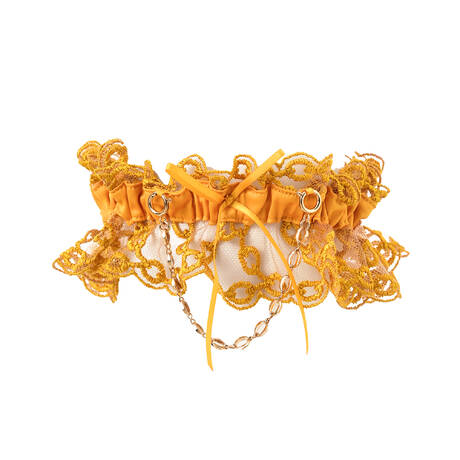 SHIKKOSA Garter Chains Lemon Curry