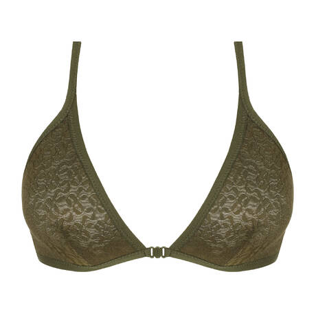 SARDA Soutien-gorge sans armatures ouverture frontale en dentelle Asin Forest