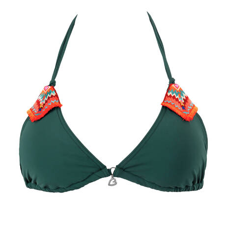 BANANA MOON Triangle bikini top Yero Totem Bouteille
