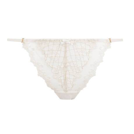 GOSSARD Thong Lacage Pale Ivory