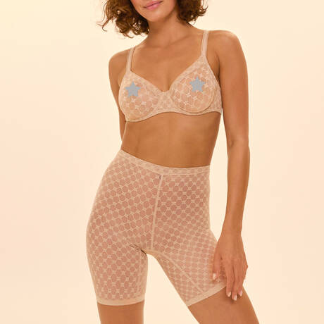 2 pieces set Simone Pérèle Plume Peau Rosée