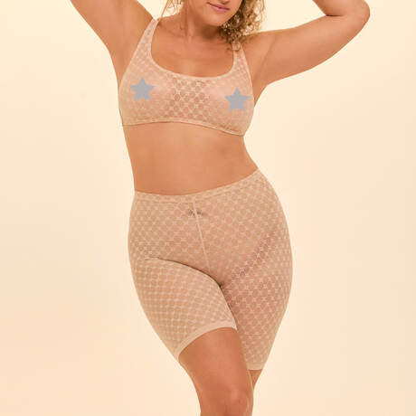 2 pieces set Simone Pérèle Plume Peau Rosée