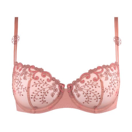 SIMONE PÉRÈLE Demi-cup bra Délice Rose Fumé