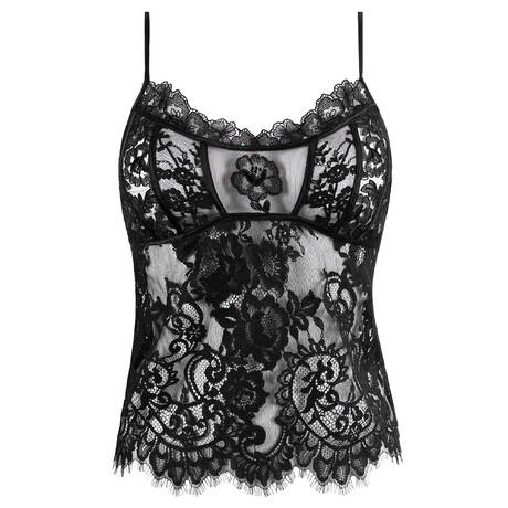 MARJOLAINE Lace Camisole Chroméa Carmela Black