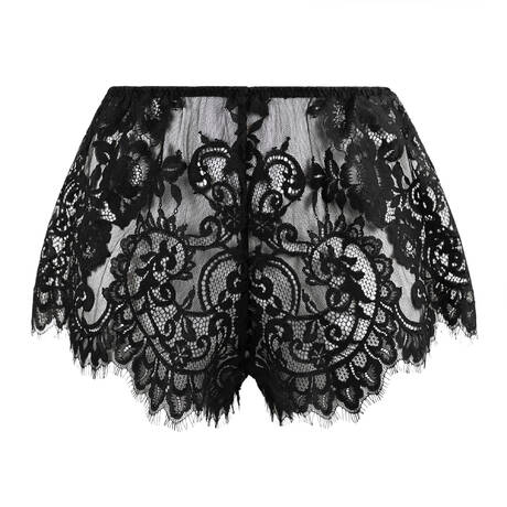 MARJOLAINE Lace Shorts Chroméa Carmela Black