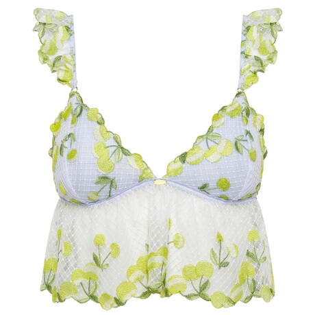 NETTE ROSE Wireless bra Apple Blue
