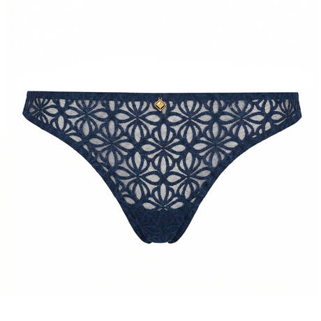 AUBADE Italian brief Secret Memories Deep Blue